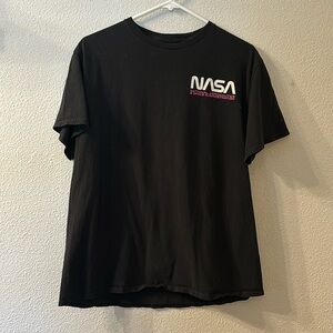 Hyper Space NASA graphic tee size large